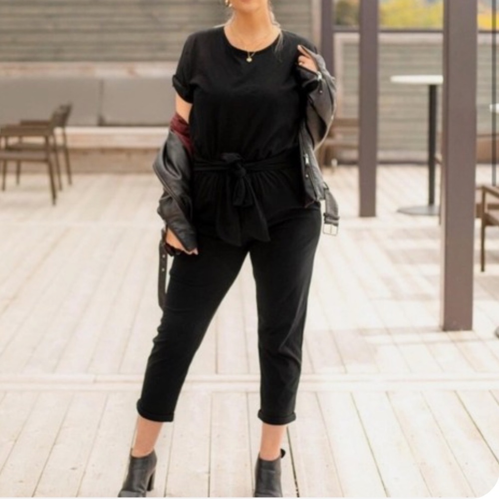 Smash + Tess Black Jumpsuit